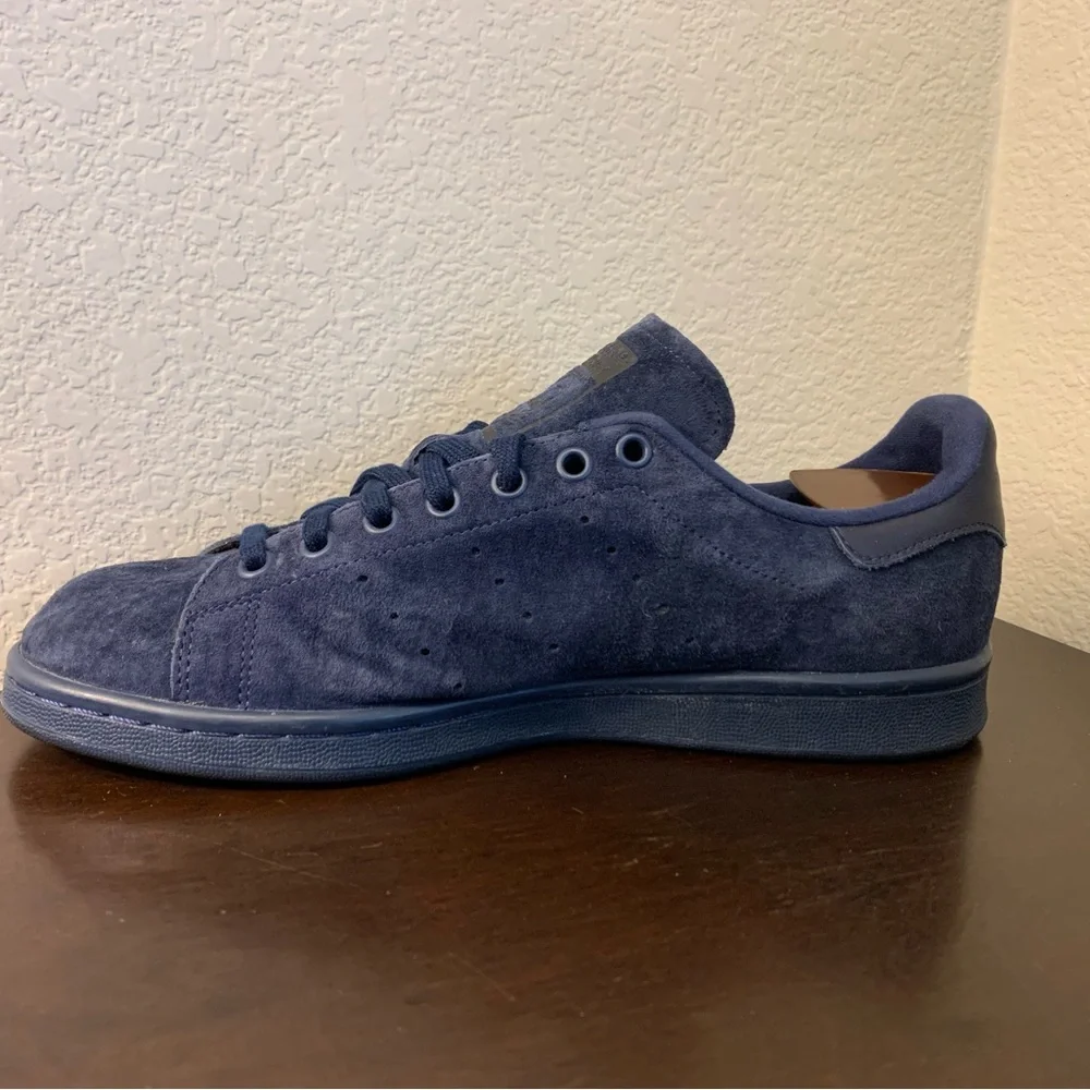 Adidas Stan Smith Navy Suede S75107 Sneaker Men’s Size 9